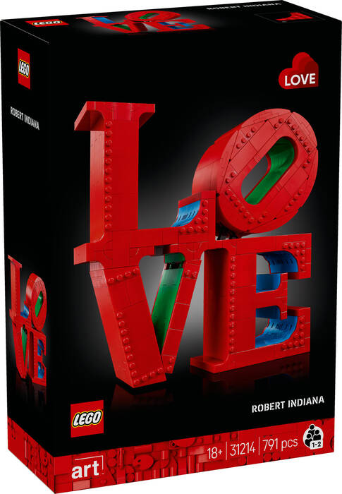 LEGO Art Art Aşk 31214 - 791 Parça Yetişkin Yapım Seti