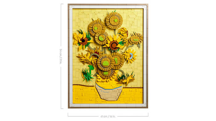 LEGO Art Art Vincent van Gogh – Ayçiçekleri 31215 - 2615 Parça Yetişkin Yapım Seti