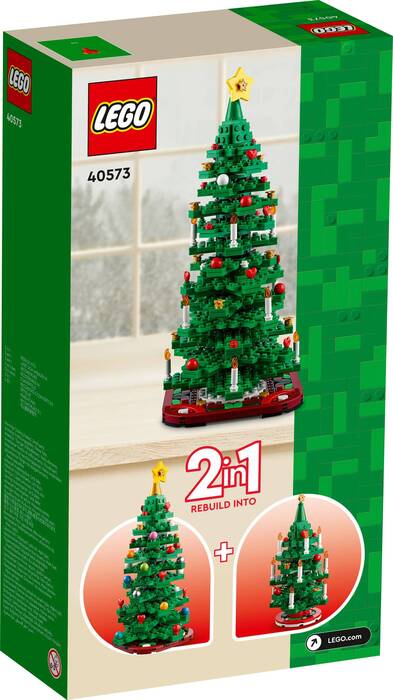 LEGO Iconic Botanicals Yılbaşı Ağacı 40573 - 784 Parça Yapım Seti