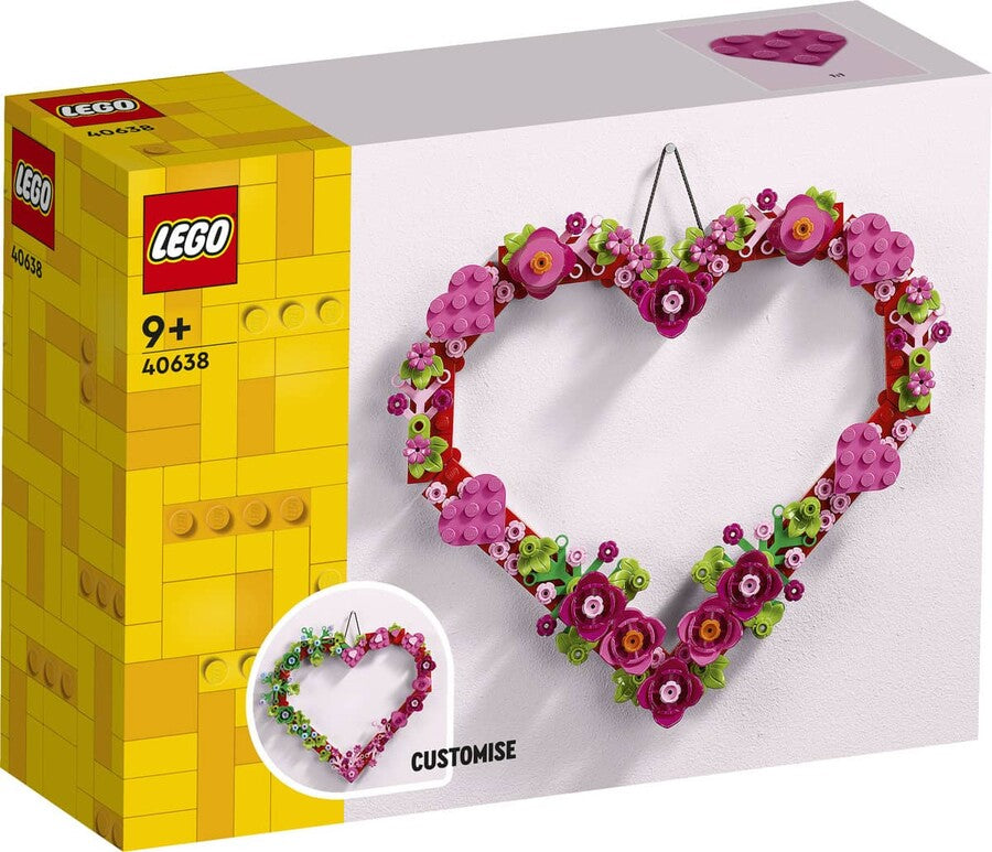 LEGO Iconic Kalp Süsü 40638 - 254 Parça Yapım Seti