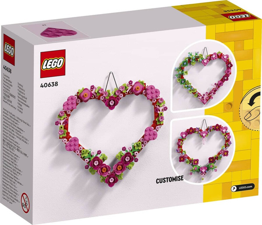 LEGO Iconic Kalp Süsü 40638 - 254 Parça Yapım Seti