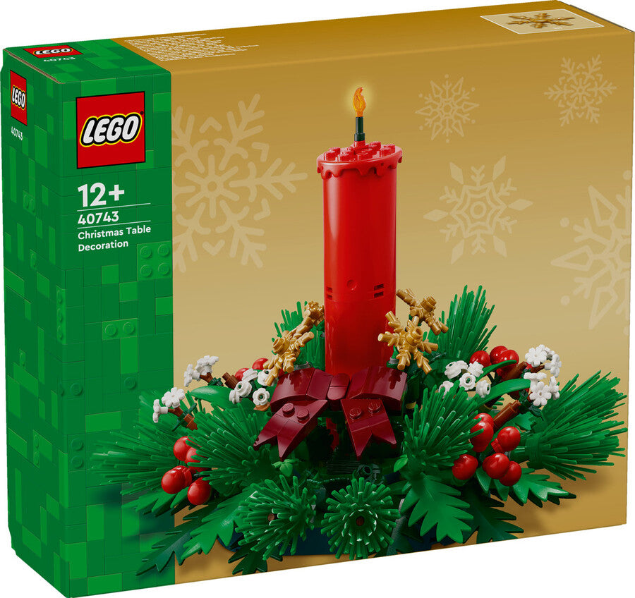 40743 Lego iconic Yılbaşı Masa Süsü 433 parça +12 yaş