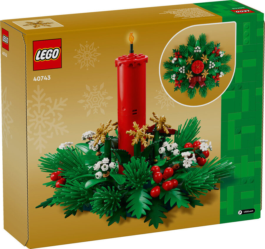 40743 Lego iconic Yılbaşı Masa Süsü 433 parça +12 yaş