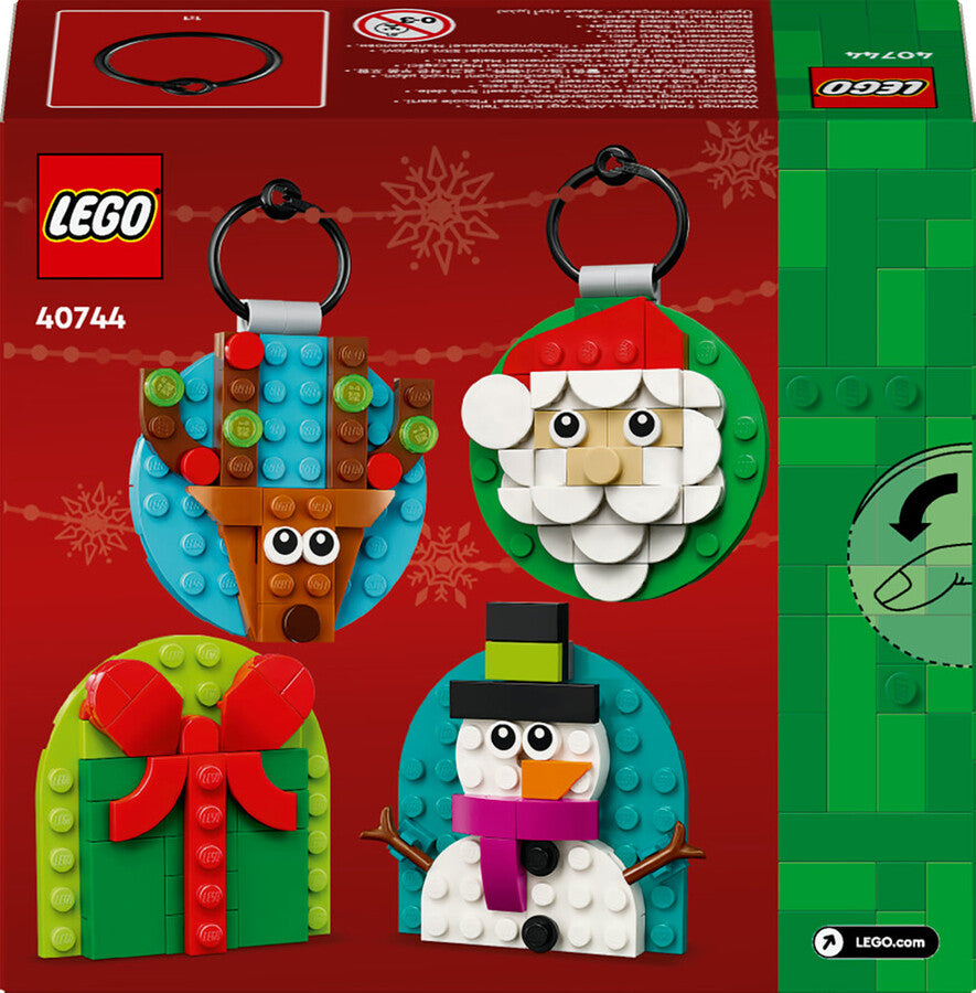 LEGO Iconic Yılbaşı Süsü Koleksiyonu 40744 - 153 Parça Yapım Seti