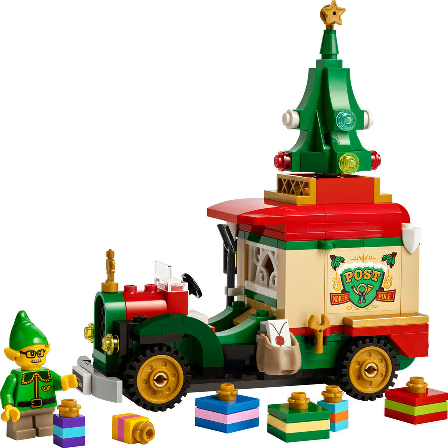 LEGO Iconic Noel Baba'nın Dağıtım Kamyonu 40746 - 224 Parça Yapım Seti