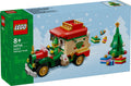 LEGO Iconic Noel Baba'nın Dağıtım Kamyonu 40746 - 224 Parça Yapım Seti