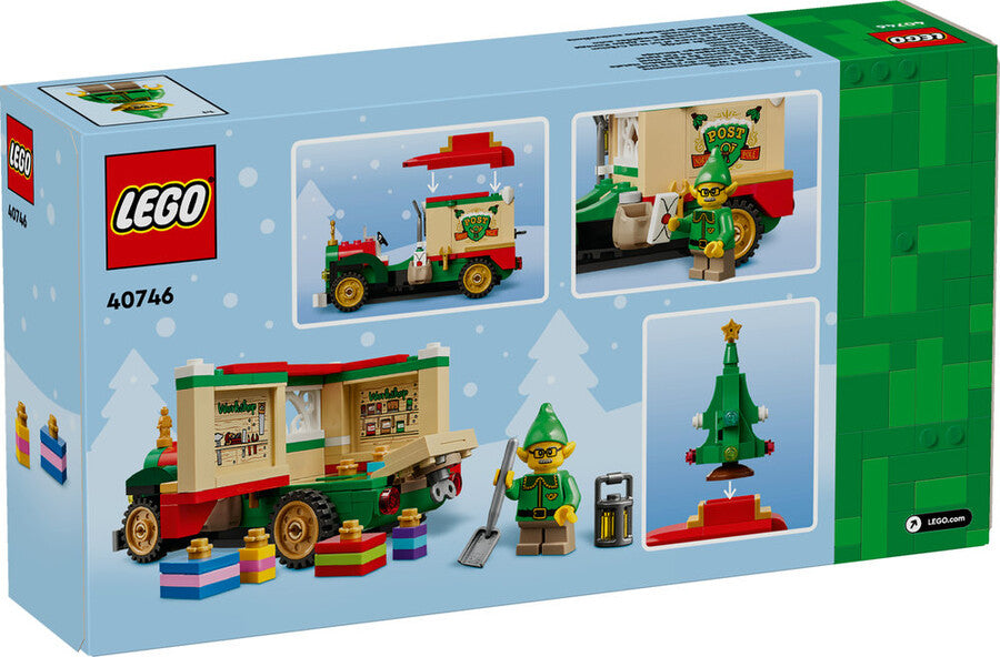 LEGO Iconic Noel Baba'nın Dağıtım Kamyonu 40746 - 224 Parça Yapım Seti