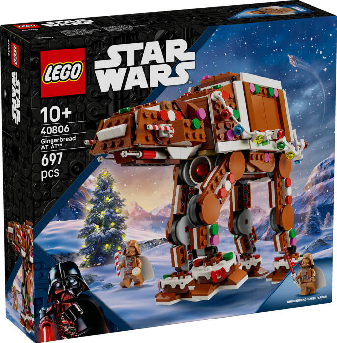 LEGO Star Wars Star Wars Zencefilli Kurabiye AT-AT 40806 - 697 Parça Yapım Seti