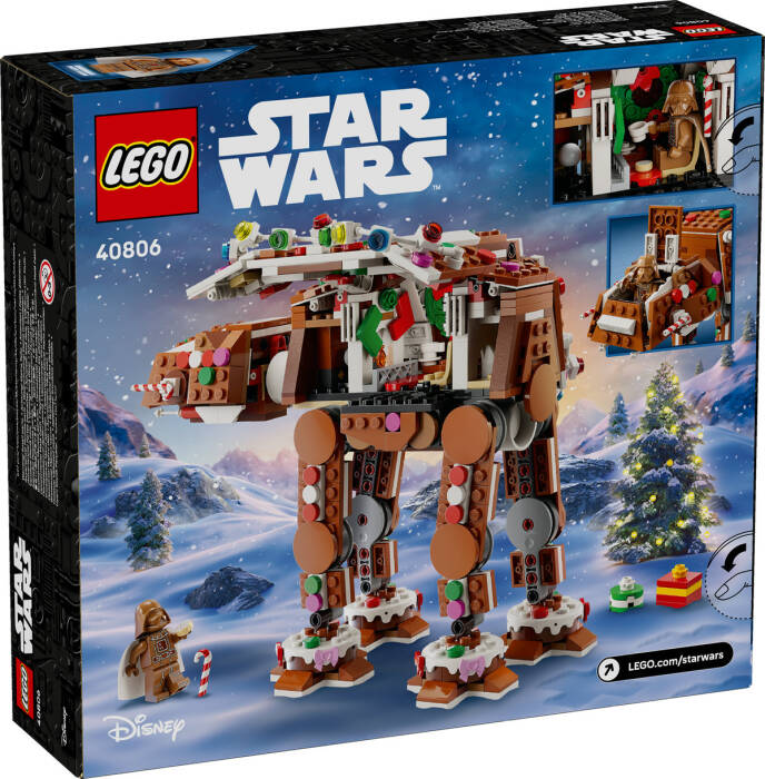 LEGO Star Wars Star Wars Zencefilli Kurabiye AT-AT 40806 - 697 Parça Yapım Seti