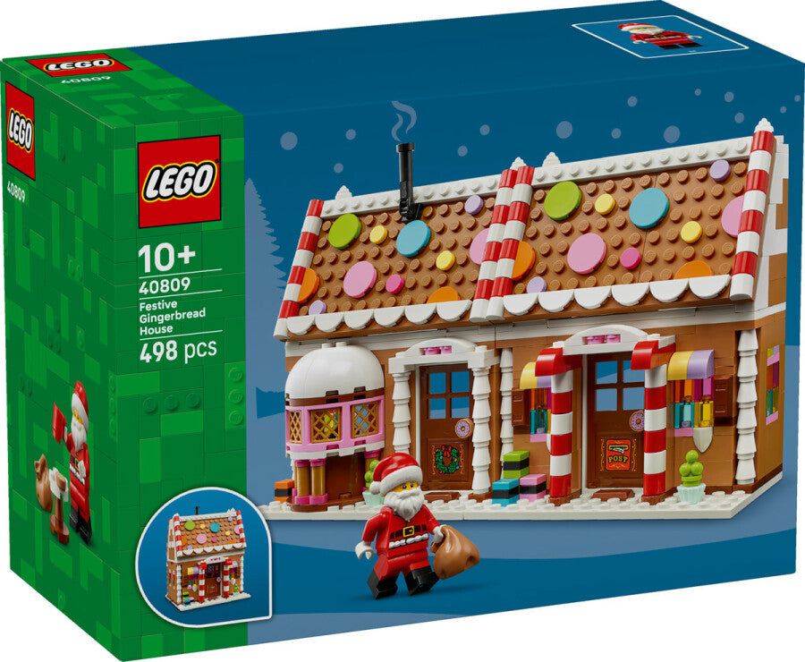 40809 Lego iconic Gingerbread House 498 parça +10 yaş