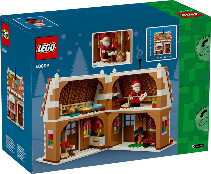 40809 Lego iconic Gingerbread House 498 parça +10 yaş