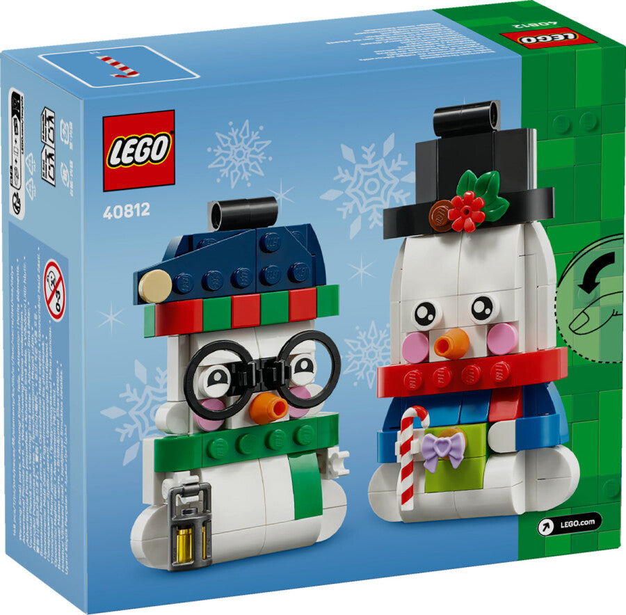 40812 Lego iconic Kardan Adam Süsleri 168 parça +6 yaş
