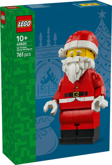 LEGO Iconic Iconic Büyük Boyutlu Noel Baba Minifigürü 40820 - 761 Parça Yapım Seti