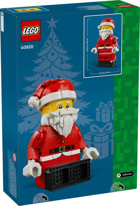 LEGO Iconic Iconic Büyük Boyutlu Noel Baba Minifigürü 40820 - 761 Parça Yapım Seti