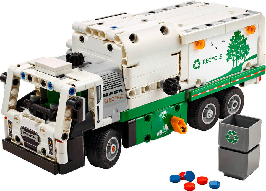 LEGO Technic Mack LR Electric Çöp Kamyonu 42167 - 503 Parça Yapım Seti