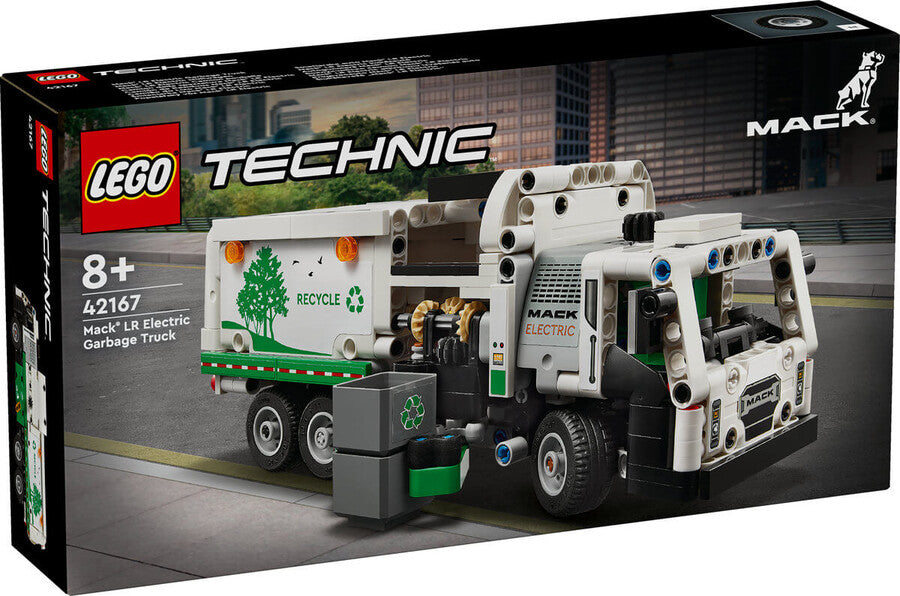 LEGO Technic Mack LR Electric Çöp Kamyonu 42167 - 503 Parça Yapım Seti
