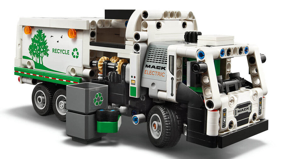LEGO Technic Mack LR Electric Çöp Kamyonu 42167 - 503 Parça Yapım Seti