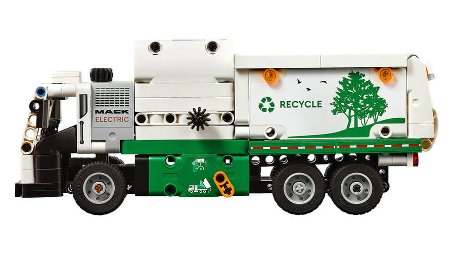 LEGO Technic Mack LR Electric Çöp Kamyonu 42167 - 503 Parça Yapım Seti