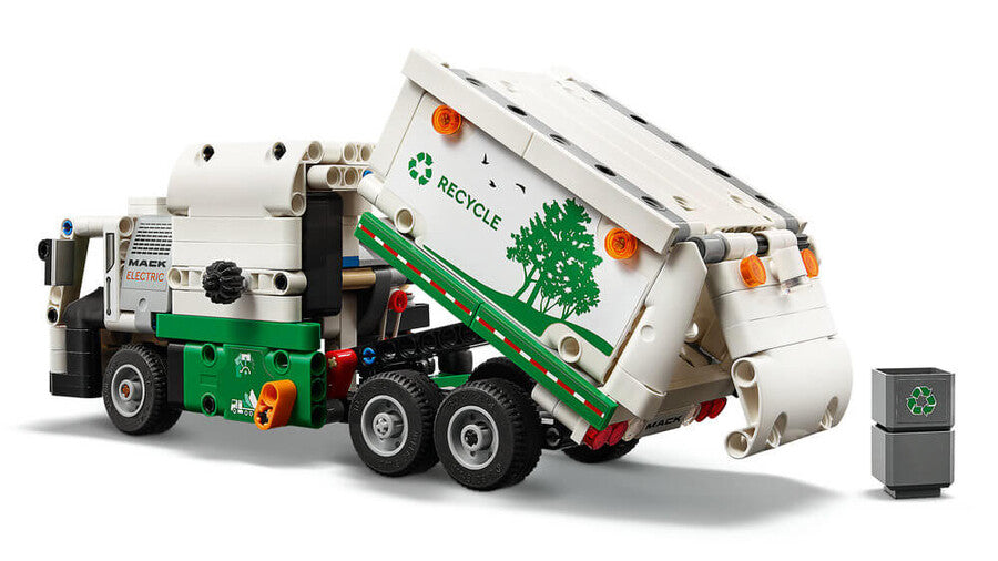 LEGO Technic Mack LR Electric Çöp Kamyonu 42167 - 503 Parça Yapım Seti