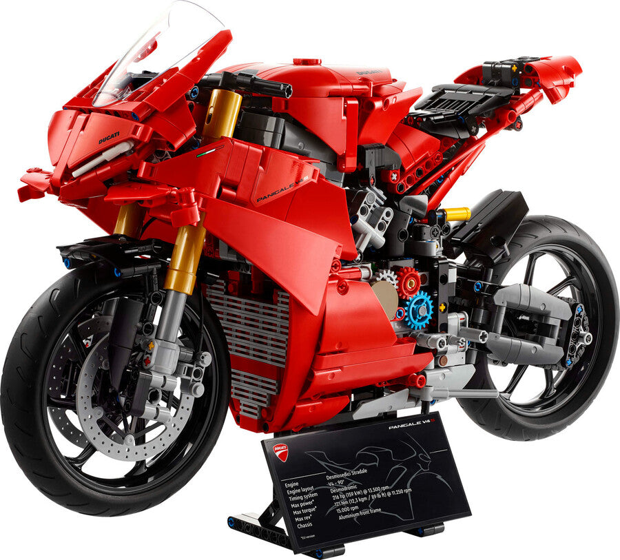 42202 Lego Technic Ducati Panigale V4 S Motosiklet 1603 parça +18 yaş