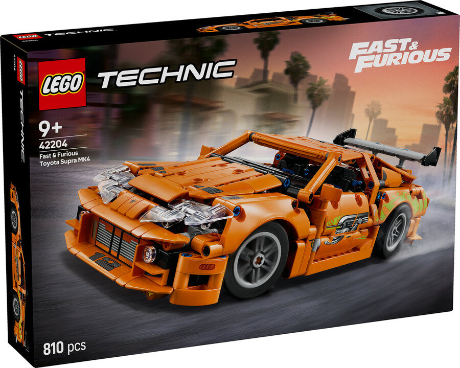 42204 Lego Technic Fast and Furious Toyota Supra MK4 810 parça +9 yaş