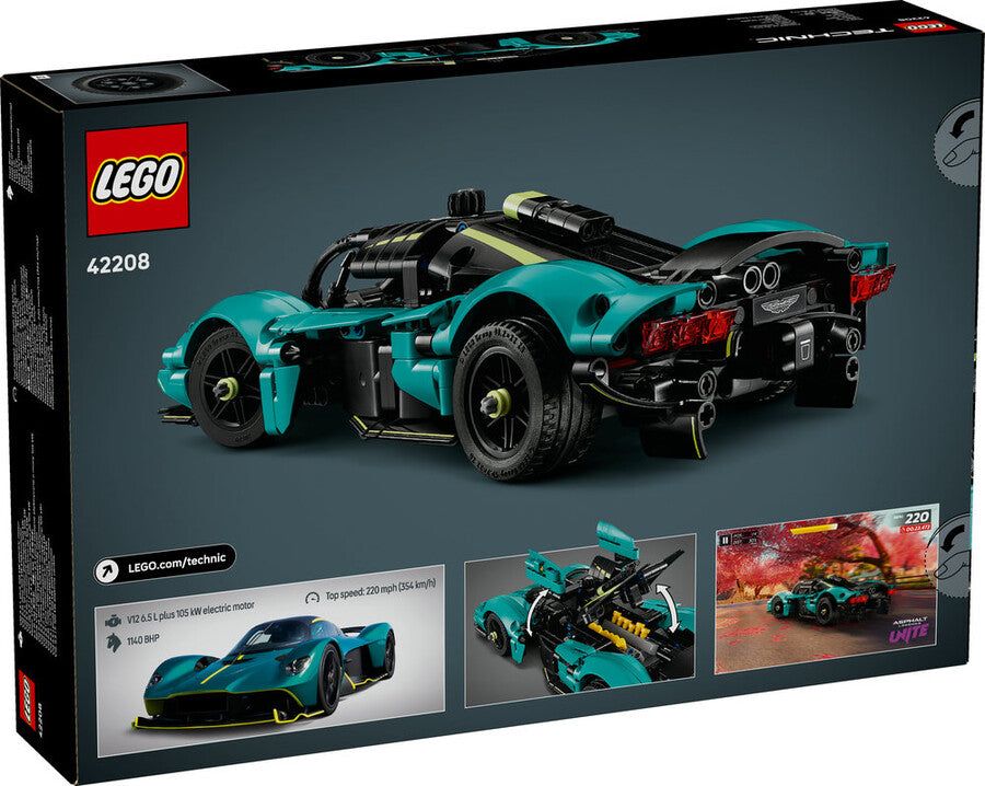42208 Lego Technic Aston Martin Valkyrie 707 parça +9 yaş