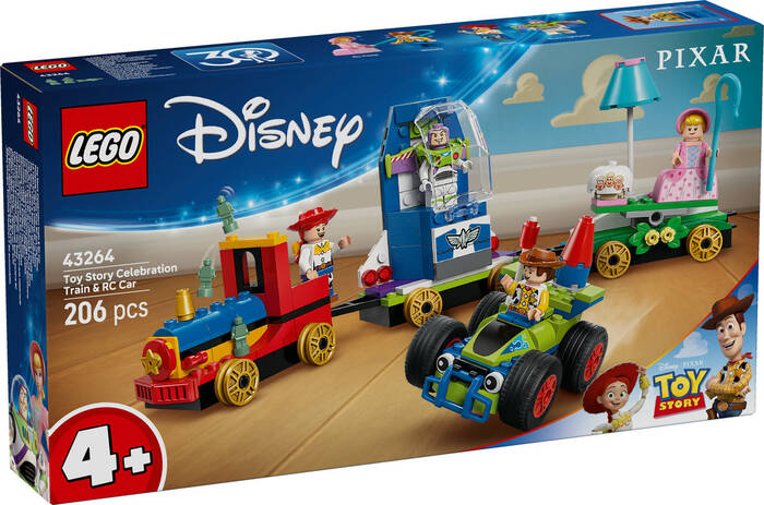 LEGO Disney Disney Oyuncak Hikayesi Kutlama Treni 43264 - 206 Parça Yapım Seti