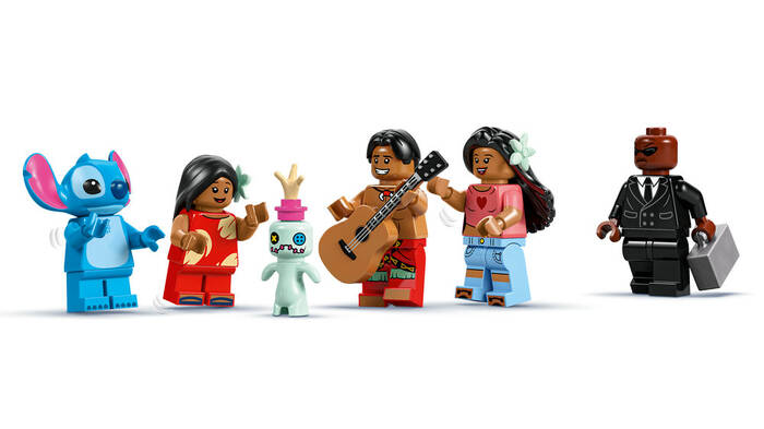 LEGO Disney Disney Lilo ve Stitch Plaj Evi 43268 - 834 Parça Yapım Seti
