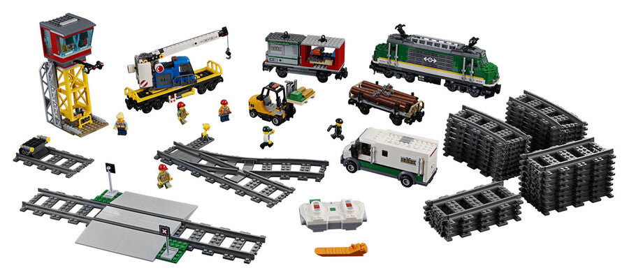 LEGO City Kargo Treni 60198 - 105 Parça Yapım Seti
