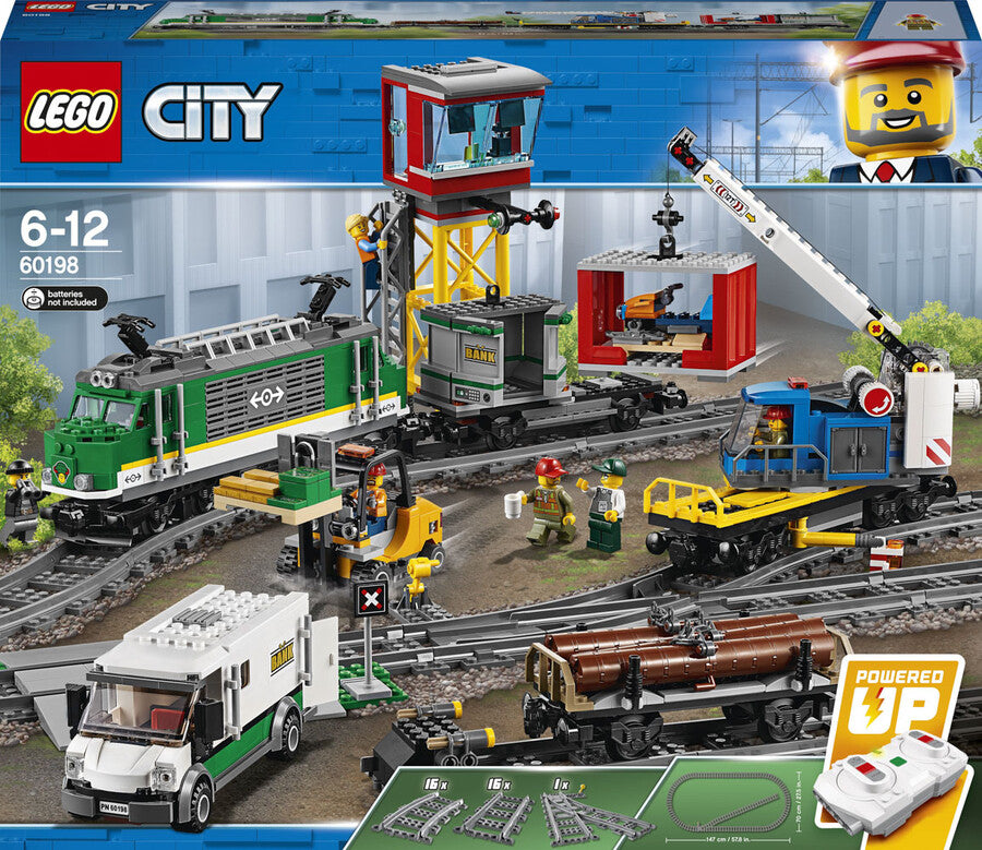 LEGO City Kargo Treni 60198 - 105 Parça Yapım Seti
