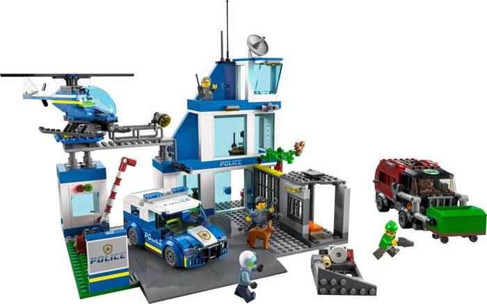 LEGO City City Polis Merkezi 60316 - 668 Parça Yapım Seti