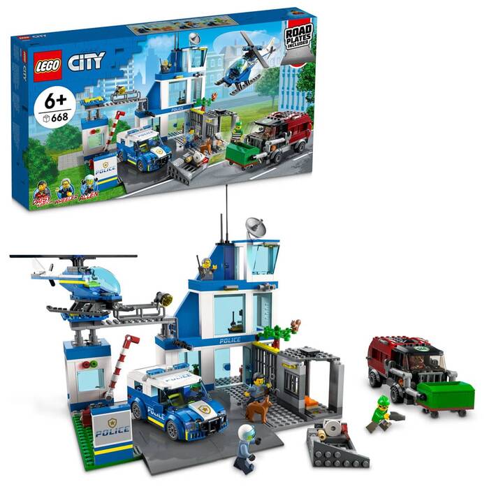 LEGO City City Polis Merkezi 60316 - 668 Parça Yapım Seti