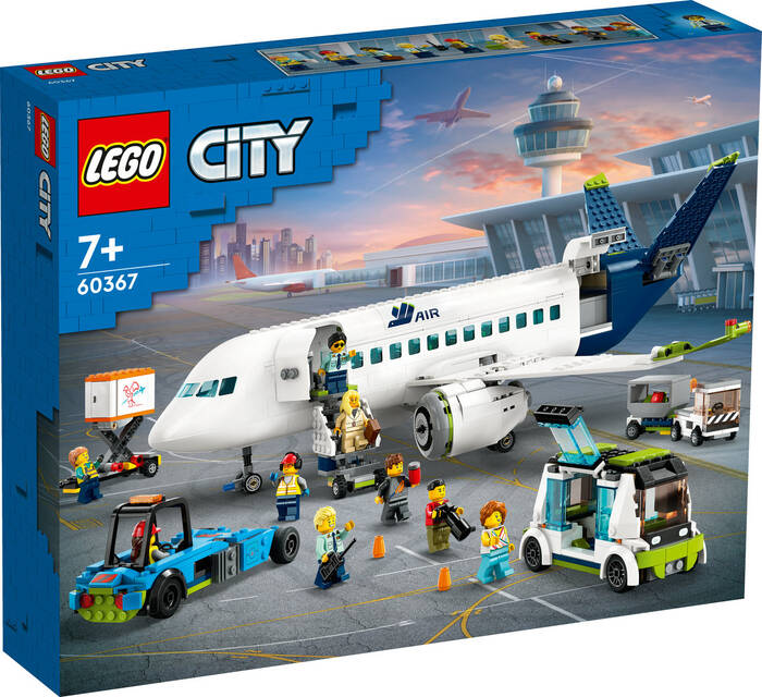 LEGO City City Yolcu Uçağı 60367 - 913 Parça Yapım Seti