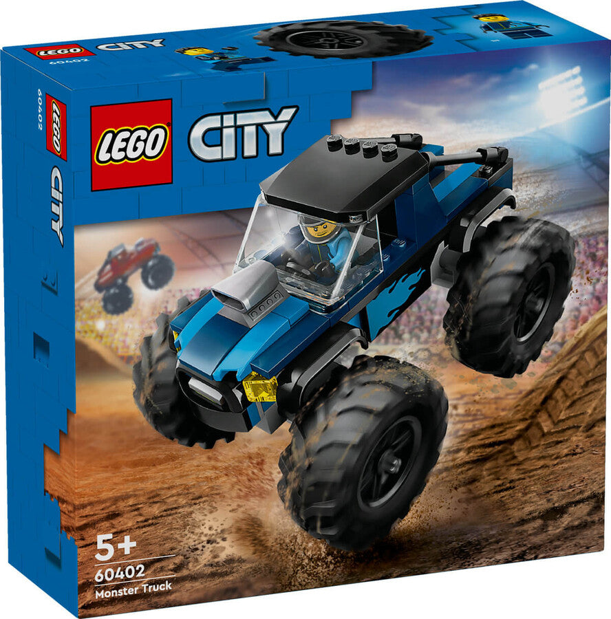 LEGO City Mavi Canavar Kamyon 60402 - 148 Parça Yapım Seti