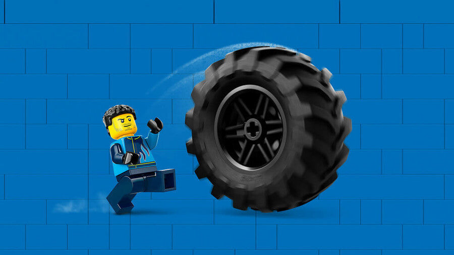 LEGO City Mavi Canavar Kamyon 60402 - 148 Parça Yapım Seti