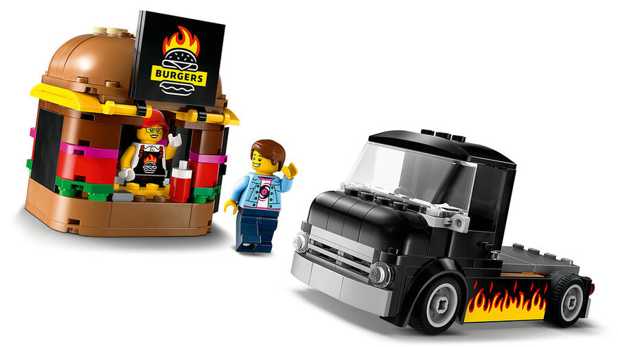 LEGO City Hamburger Kamyonu 60404 - 194 Parça Yapım Seti