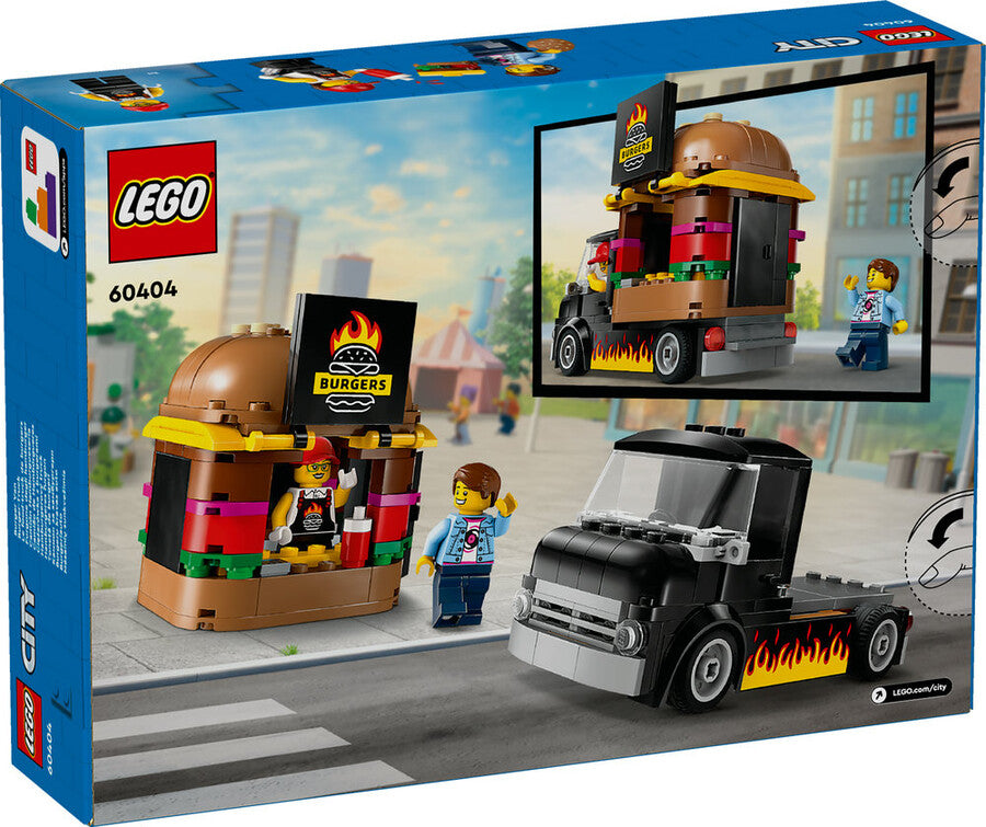 LEGO City Hamburger Kamyonu 60404 - 194 Parça Yapım Seti