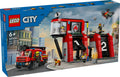 60414 Lego City İtfaiye Kamyon ve İtfaiye Merkezi 843 parça +6 yaş