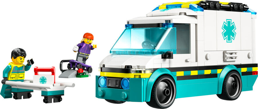 LEGO City Acil Yardım Ambulansı 60451 - 184 Parça Yapım Seti