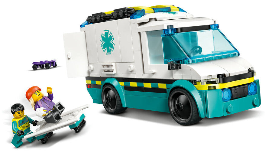 LEGO City Acil Yardım Ambulansı 60451 - 184 Parça Yapım Seti