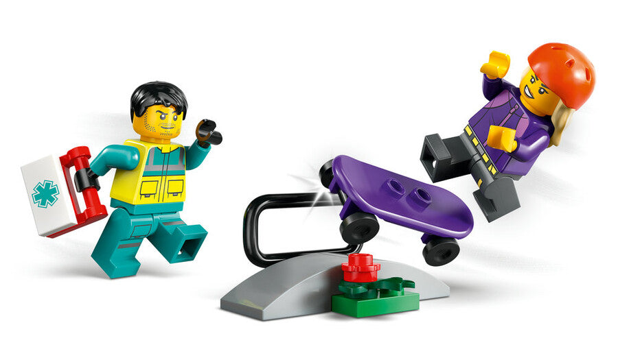 LEGO City Acil Yardım Ambulansı 60451 - 184 Parça Yapım Seti