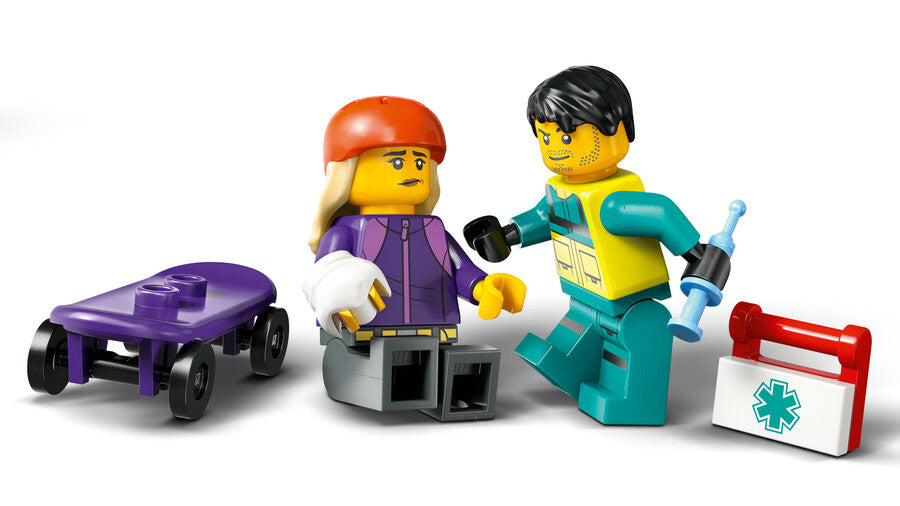 LEGO City Acil Yardım Ambulansı 60451 - 184 Parça Yapım Seti