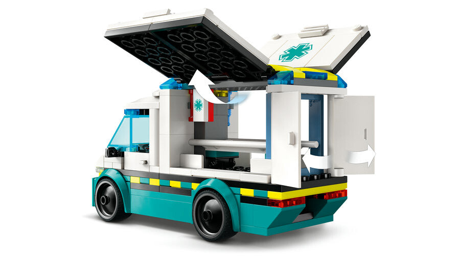 LEGO City Acil Yardım Ambulansı 60451 - 184 Parça Yapım Seti