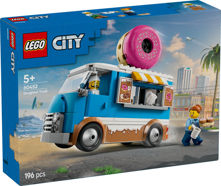 LEGO City Donut Kamyonu 60452 - 196 Parça Yapım Seti
