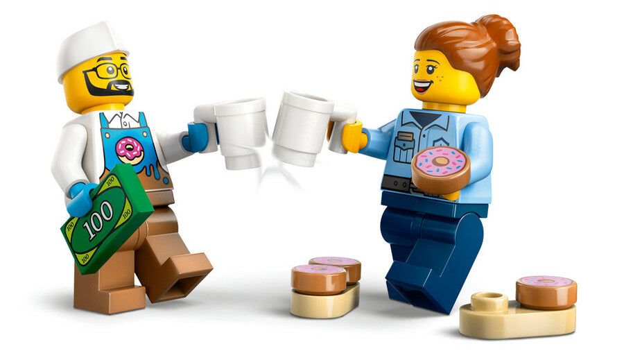 LEGO City Donut Kamyonu 60452 - 196 Parça Yapım Seti