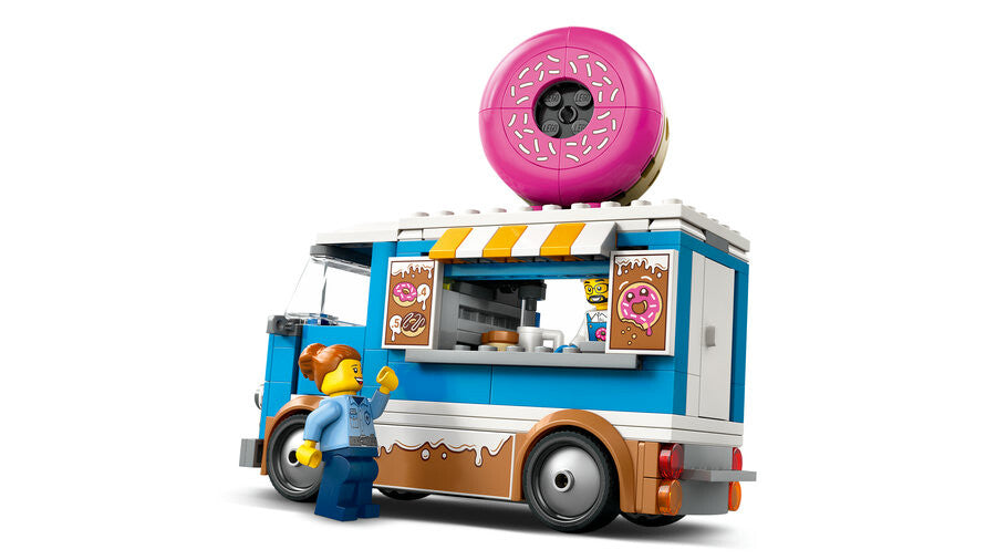 LEGO City Donut Kamyonu 60452 - 196 Parça Yapım Seti