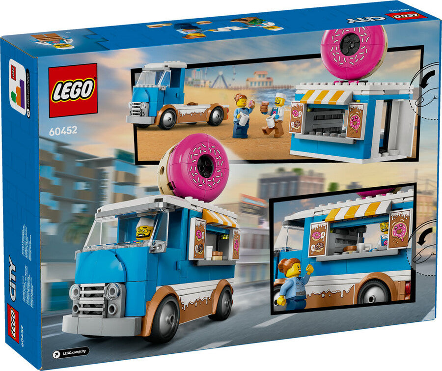 LEGO City Donut Kamyonu 60452 - 196 Parça Yapım Seti