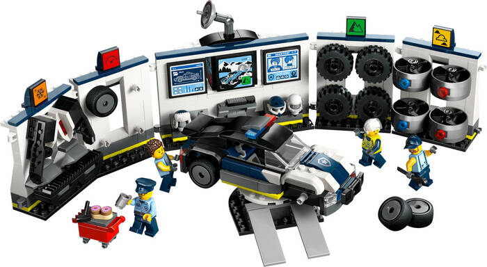 LEGO City City Özel Polis Arabası Garajı 60457 - 489 Parça Yapım Seti
