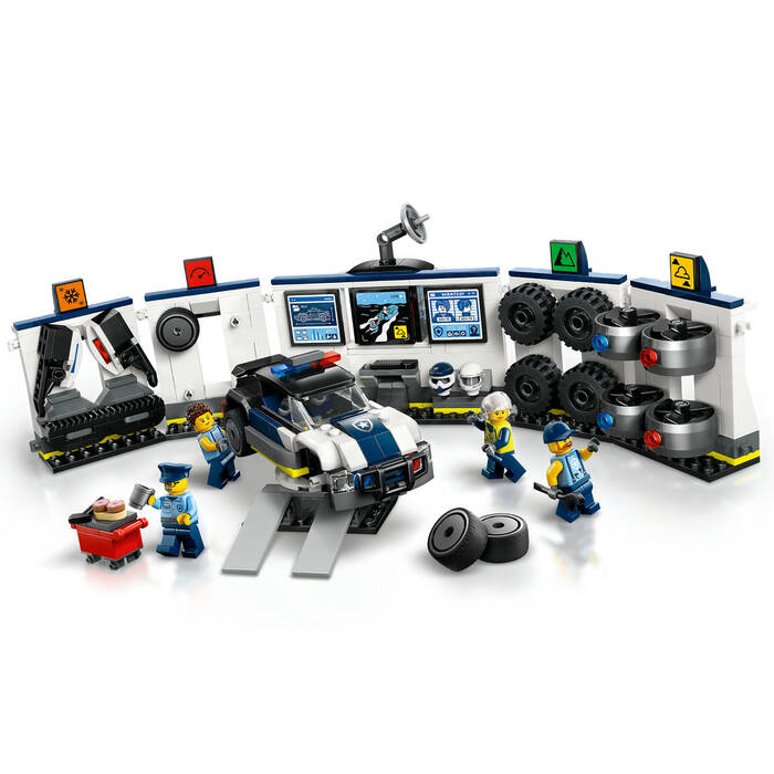LEGO City City Özel Polis Arabası Garajı 60457 - 489 Parça Yapım Seti