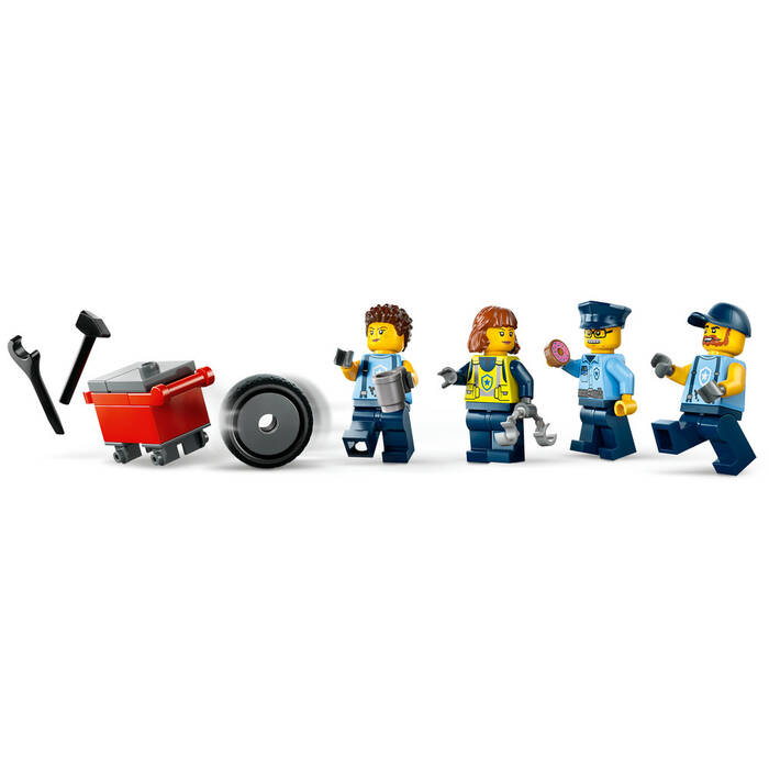 LEGO City City Özel Polis Arabası Garajı 60457 - 489 Parça Yapım Seti